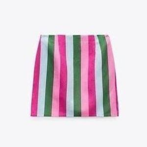 Striped Skirt Zara
